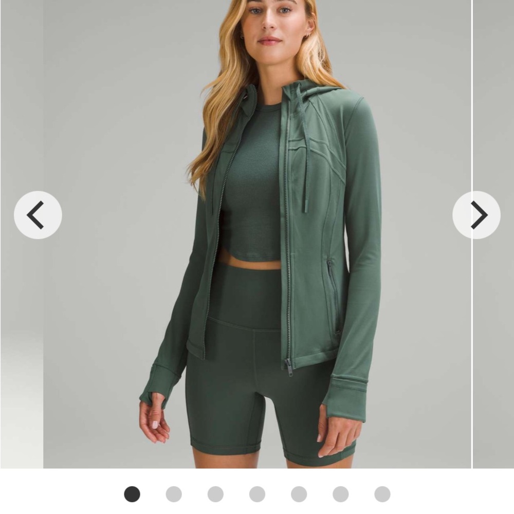 lululemon athletica dark forest hooded define